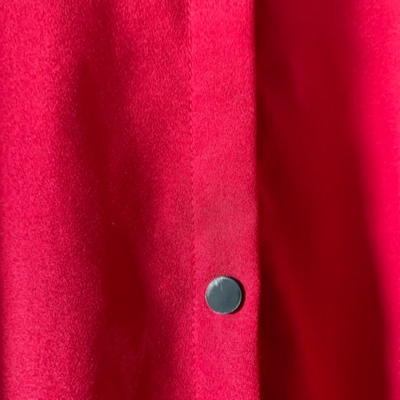 Adrianna Papell Red Button Up Blouse - Picture 2 of 3